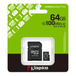 Kingston MicroSD 64GB Canvas Selce Plus