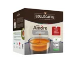 Lollocaffè Box Cialde Amore Assoluto 44 mm 100 pz