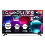 LG UHD AI 65UA73006LA TV Serie UA73 65'' 4K, α7 Gen8, HDR10, 20W, 3 HDMI con Game Optimizer, Smart TV WebOS 25