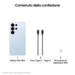 Samsung Galaxy S26 Ultra Smartphone AI, 512GB, Privacy Display integrato, Processore potente, Assistente Foto, Camera 200 MP, 5000 mAh, Sky Blue - immagine 3